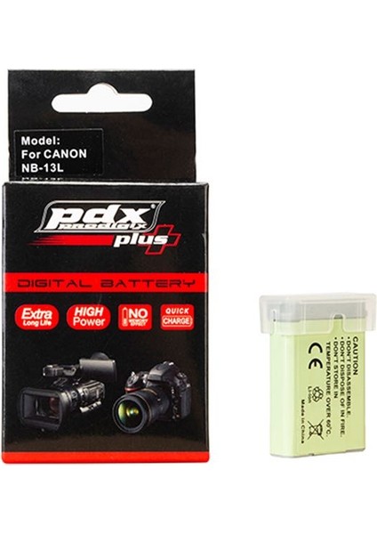 Canon Için NB13L Batarya Pil 1600 mah Powershot G5 X G7X G7 x Mark Iı G9 X g9 x Mark Iı SX720 SX730