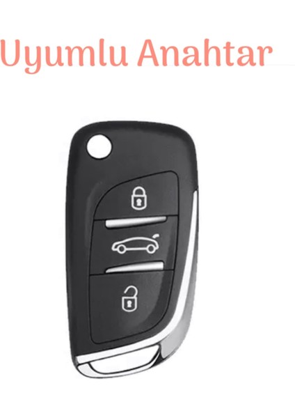 Citröen C1 C2 C3 C4 C5 Lüx Anahtar Koruma Kılıfı Sustalı fiyatları