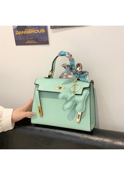 Moda Büyük Kapasiteli Omuz Crossbody Ünlü Kelly Çanta (Yurt Dışından)