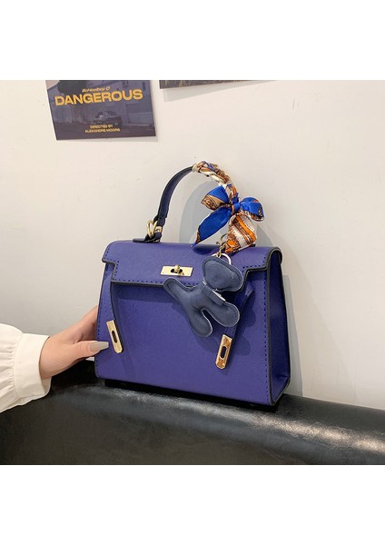 Moda Büyük Kapasiteli Omuz Crossbody Ünlü Kelly Çanta (Yurt Dışından)