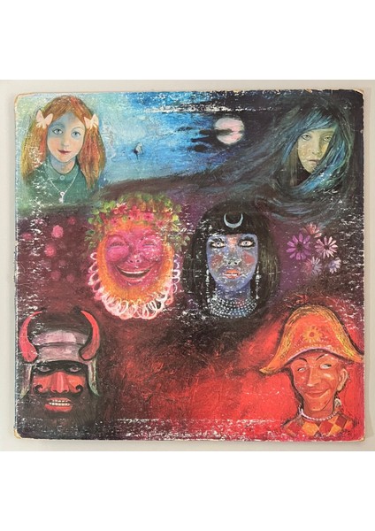 King Crimson In The Wake Of Poseidon Lp Plak (Orjinal 1985 Dönem Amerika Baskı)