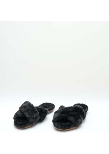 OCT Shoes Çapraz Peluş Terlik 1026