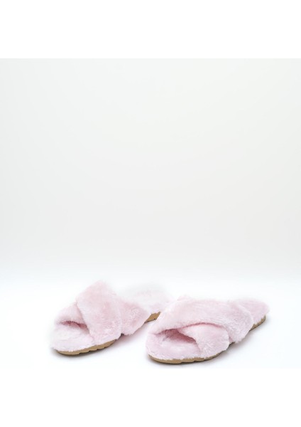 OCT Shoes Çapraz Peluş Terlik 1026