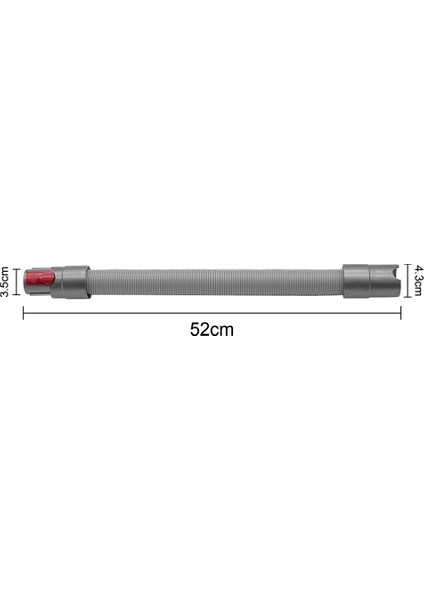 Dyson V7 V8 V10 V11 V15 Elektrikli Süpürge Aksesuarları Pet Köpek Fırça Hortumu Yedek Fırça Memesi Aksesuarları (Yurt Dışından)
