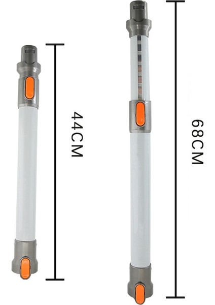 Dyson DC31 DC34 DC35 Elektrikli Süpürge Uzatılabilir Uzatma Çubuğu Metal Alüminyum Düz Boru Bar El Değnek Tüpü (Yurt Dışından)