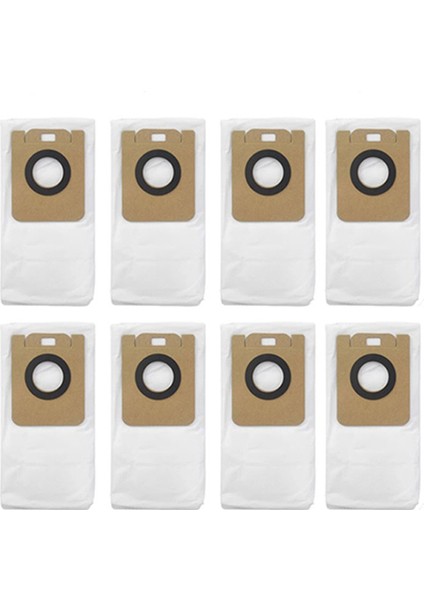Xiaomi Dreame Bot D10 Plus RLS3D Elektrikli Süpürge Yedek Parça Aksesuarları Için 8 Adet Toz Torbaları (Yurt Dışından)