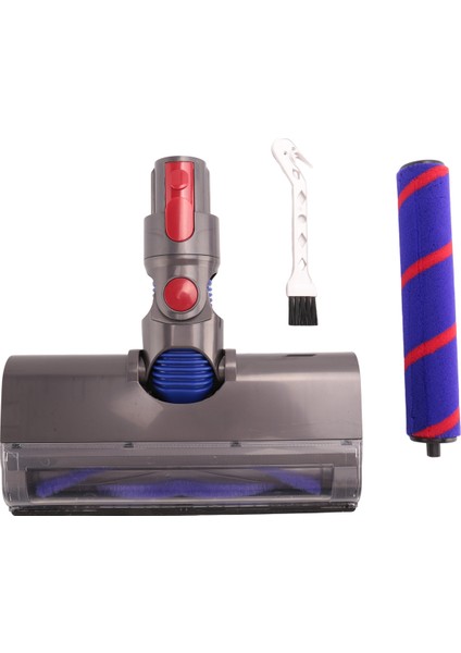 Dyson V7 V8 V10 V11 V15 Elektrikli Süpürgeler Için Yedek Rulo Fırça Çubuğu LED Farlar Zemin Fırça Eki (Yurt Dışından)