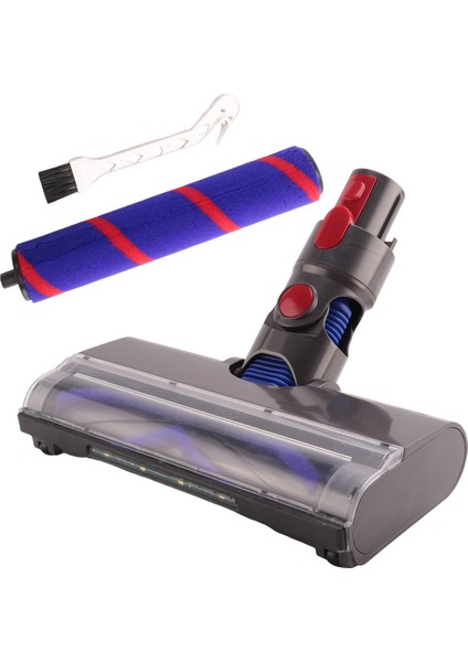 Dyson V7 V8 V10 V11 V15 Elektrikli Süpürgeler Için Yedek Rulo Fırça Çubuğu LED Farlar Zemin Fırça Eki (Yurt Dışından)