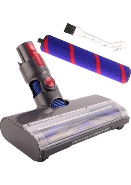 Dyson V7 V8 V10 V11 V15 Elektrikli Süpürgeler Için Yedek Rulo Fırça Çubuğu LED Farlar Zemin Fırça Eki (Yurt Dışından)