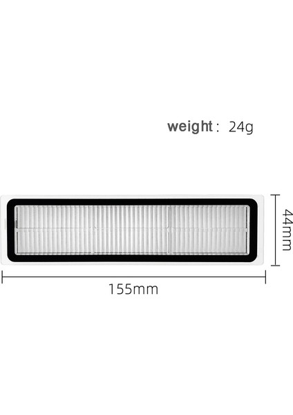 Ayrılabilir Ana Fırça Hepa Filtre Yan Fırçalar Paspas Bezi Xiaomi Dreame D9 L10 Pro Elektrikli Süpürge Parçaları (Yurt Dışından)