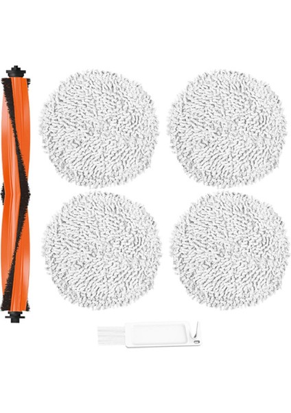 Rulo Fırça Yıkanabilir Paspas Pedleri Yedek Aksesuarlar Xiaomi STYTJ06ZHM Mijia Pro Robotik Elektrikli Süpürge (Yurt Dışından)