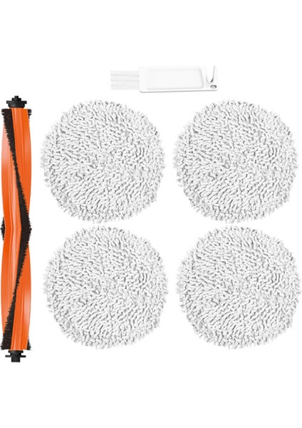 Rulo Fırça Yıkanabilir Paspas Pedleri Yedek Aksesuarlar Xiaomi STYTJ06ZHM Mijia Pro Robotik Elektrikli Süpürge (Yurt Dışından) fırsatları