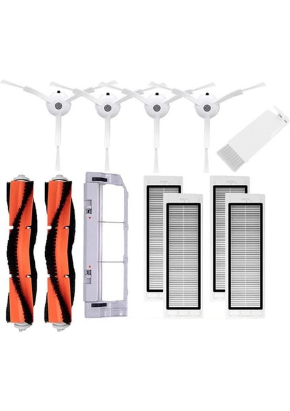Ana Yan Fırça Xiaomi Mi Robot 1c/1s SDJQR01RR SDJQR02RR SDJQR03RR Roborock E3,s4, S4 Max, S5 Elektrikli Süpürge Parçaları (Yurt Dışından)