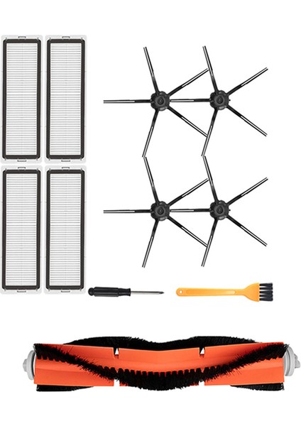 Xiaomi Mijia 1 1s Roborock S5 Max S50 Aksesuarları Filtre Paspas Rulo Yan Fırça Robotlu Süpürge Değiştirilebilir Parça (Yurt Dışından) fiyatları
