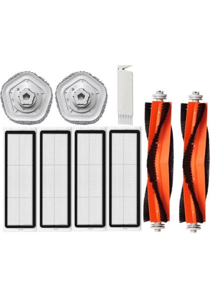 Ana Fırça Hepa Filtre Yedek Aksesuarları Xiaomi Dreame Bot W10 Pro Kendi Kendini Temizleyen Robotlu Süpürge (Yurt Dışından)