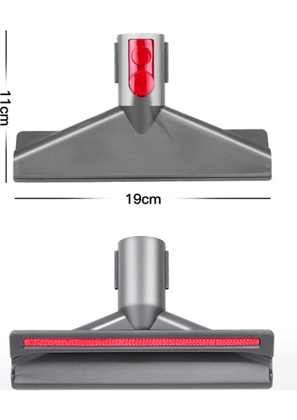 Dyson V7 V8 V10 V11 V15 Akülü Elektrikli Süpürge Uzatma Hortumu Yatak Fırça Kafası (Yurt Dışından)