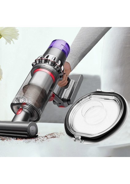 Dyson Elektrikli Süpürge Için V7 V8 SV10 Toz Toplayıcı Alt Kapak Sızdırmazlık Halkası Çöp Kutusu Aksesuarı + Tornavida (Yurt Dışından)