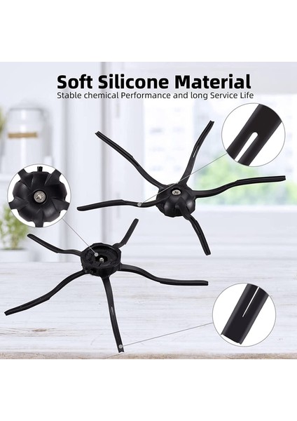 Yedek Aksesuarlar Hepa Filtre Yan Fırça Paspas Toz Torbası Xiaomi Roborock S7 T7S T7S Zemin Süpürme Robotu (Yurt Dışından)