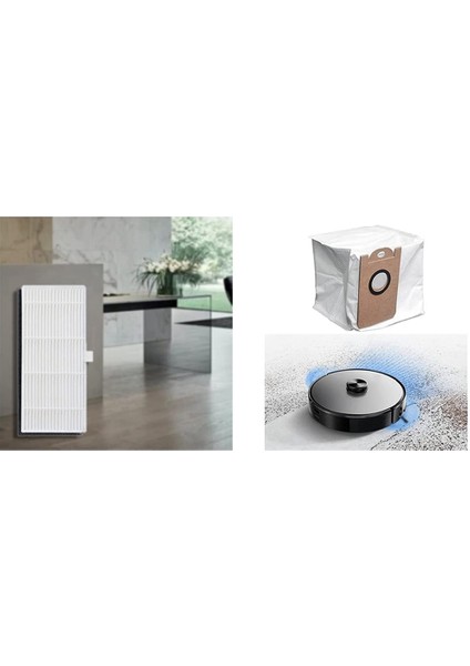 Filtre Toz Torbası Süpürge Aksesuarları Proscenic M7 Pro Robot Sızdırmaz Özel Toz Torbasına Uygun (Yurt Dışından)