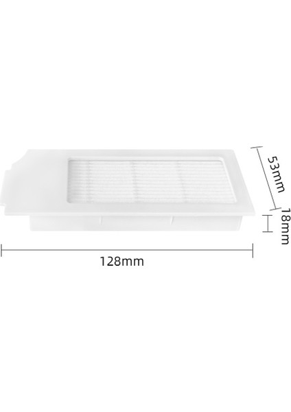 Ecovacs Deebot T10/T10 Turbo Robotlu Süpürge Yedek Parça Aksesuarları Yan Fırça Hepa Filtre (Yurt Dışından)