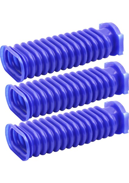 3 Paket Davul Emme Mavi Hortum Bağlantı Parçaları Dyson V6 V7 V8 V10 V11 Elektrikli Süpürge Yedek Parçaları (Yurt Dışından)