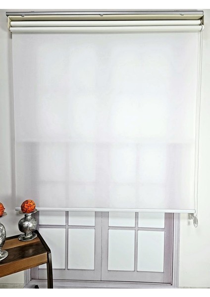 Çift Mekanizmalı Tül ve Stor Perde TSY1002 modelleri