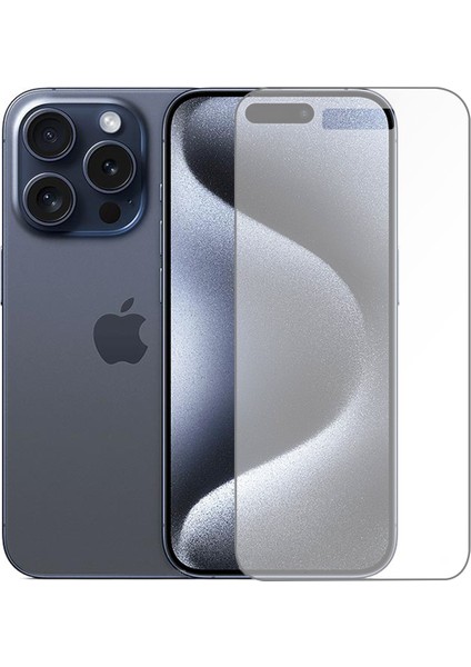 Iphone 15 Pro Tempered Cam Ekran Koruyucu - AL3269