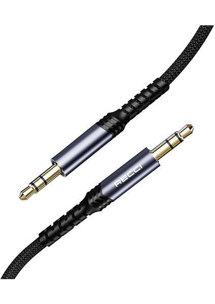 Aux Kablo Recci RDS-A28 3.5mm To 3.5mm Aux Audio Ses Kablo 1.2 Metre