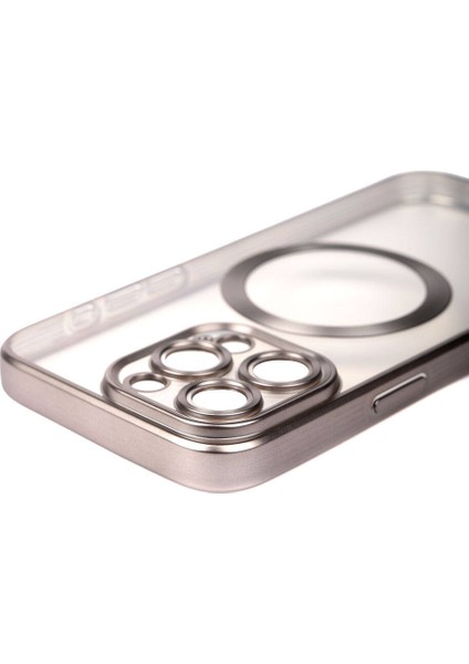 iPhone 15 Pro Magsafe Silikon Kapak Mat Kılıf
