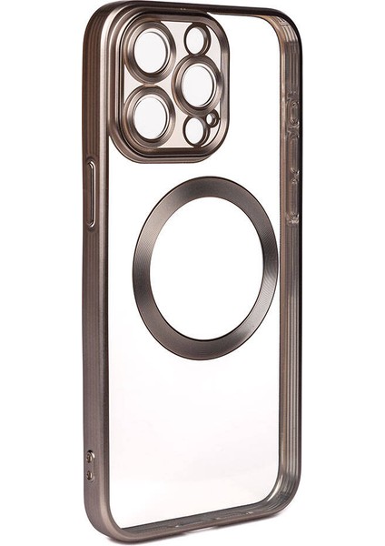 iPhone 15 Pro Magsafe Silikon Kapak Mat Kılıf