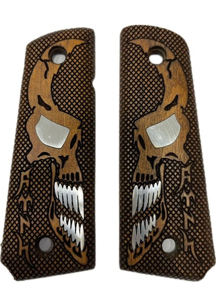 COLT1911- Zig M1911 Kurukafa Kabze(Gümüş) COLT1911- Zig M1911 Kurukafa Kabze(Gümüş)