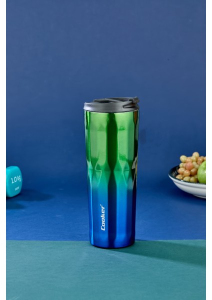 New Cool Lüx 0.50 ml Premium Çift Kat Paslanmaz Çelik Termos Matara Suluk Termosu