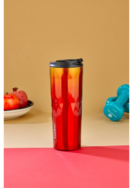New Cool Lüx 0.50 ml Premium Çift Kat Paslanmaz Çelik Termos Matara Suluk Termosu