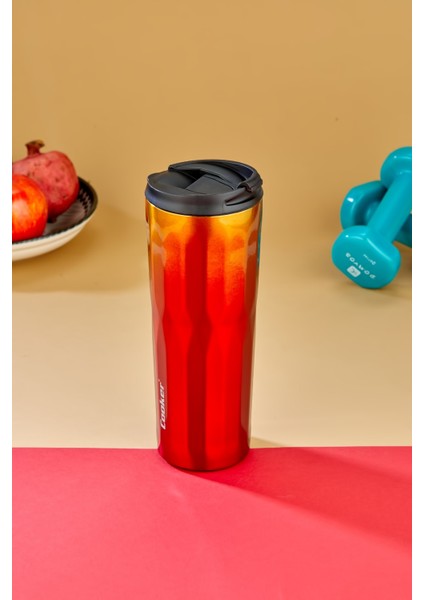 New Cool Lüx 0.50 ml Premium Çift Kat Paslanmaz Çelik Termos Matara Suluk Termosu