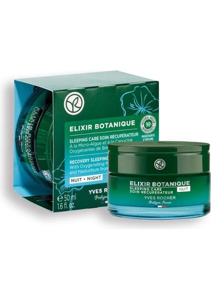 Yves Rocher Gece Kremi - Yaşlanma Karşıtı Bitkisel Antioksidan Bakım / Elixir Botanique 50 ml