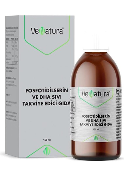 Fosfotidilserin Ve Dha Sıvı 150 Ml