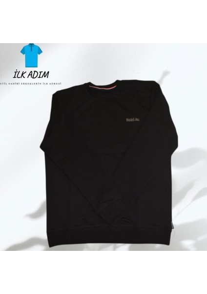 Erkek Siyah Sweatshirt modelleri