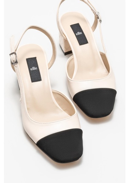 Bej Kadın Topuklu Ayakkabı modelleri