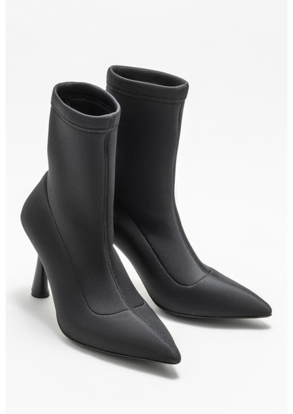 Siyah Kadın Yüksek Topuk Bot fiyatları
