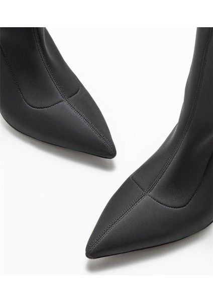 Siyah Kadın Yüksek Topuk Bot modelleri