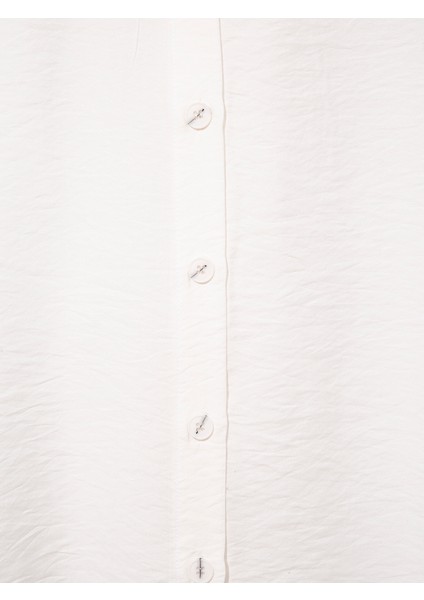 Kolsuz Rahat Kesim Gömlek - Beyaz modelleri