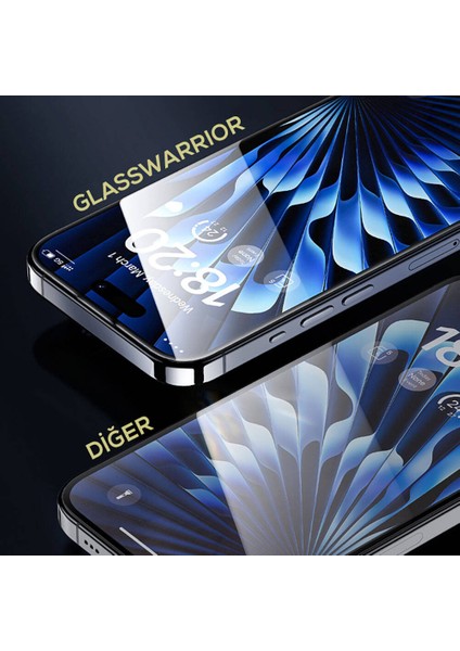 iPhone 15 Pro Max Uyumlu Benks Glass Warrior Sapphire Coating Ekran Koruyucu Kolay Uygulama Aparatlı