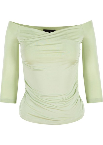 Kayık Yaka Body - Çağla Yeşili indirimleri