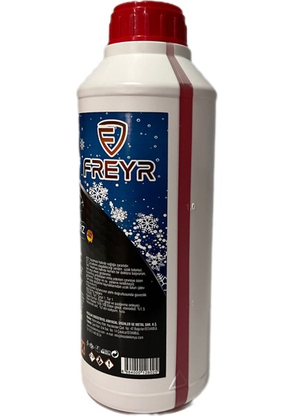 Freyr4 Mevsim -42 Kırmızı Antifriz 1,5 Lt (Üretim Tarihi 2023)