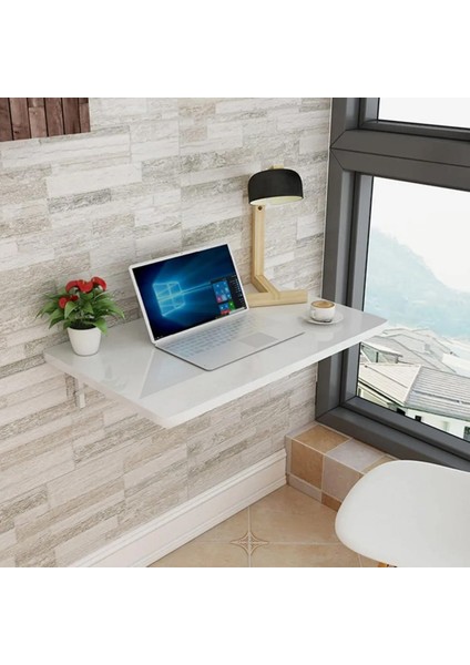 90CM Çalışma Masası Duvara Monte Yer Kaplamayan Yemek Masası Mutfak Masası Katlanır Masa