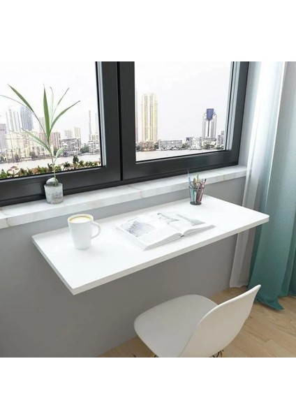 90CM Çalışma Masası Duvara Monte Yer Kaplamayan Yemek Masası Mutfak Masası Katlanır Masa modelleri