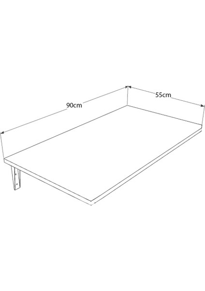 90CM Çalışma Masası Duvara Monte Yer Kaplamayan Yemek Masası Mutfak Masası Katlanır Masa indirimleri