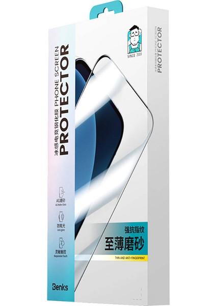 iPhone 14 Pro Uyumlu Benks Anti-Dust Toz Önleyici Özellikli Gaming Ekran Koruyucu indirimleri