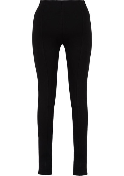 Fermuar Detaylı Tayt - Siyah fırsatları