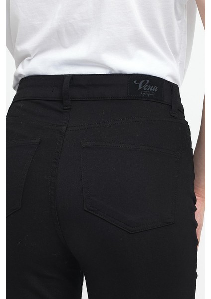 Kadın Holly Siyah Ekstra Yüksek Bel Powerstretch Skinny Jean Pantolon indirimleri